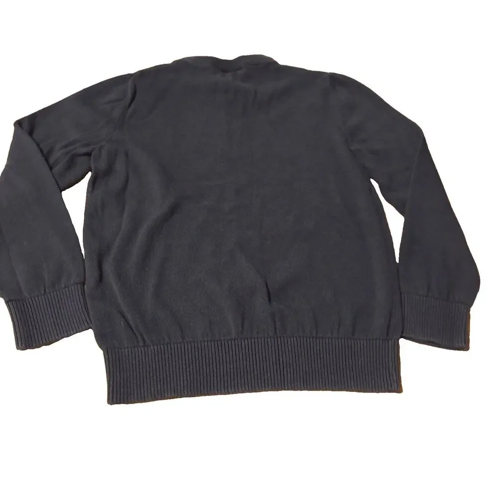 Girls Children's Place Navy Blue V-neck Pullover Knit Sweater Size 7/8